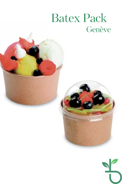  Pot Carton Dessert-Glaces